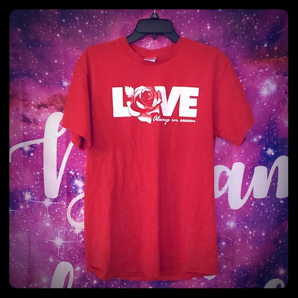 Red LOVE t-shirt